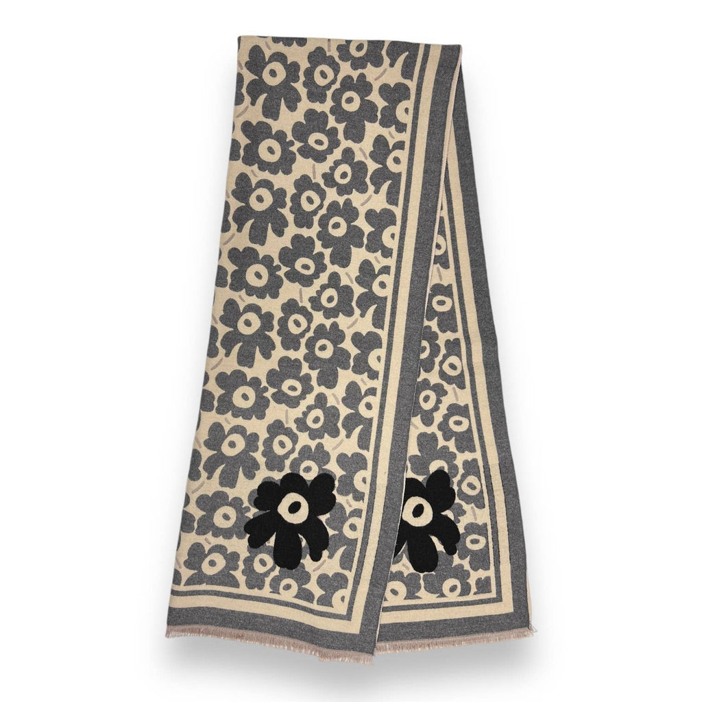 Beautiful Super reversible  Flower Scarf
