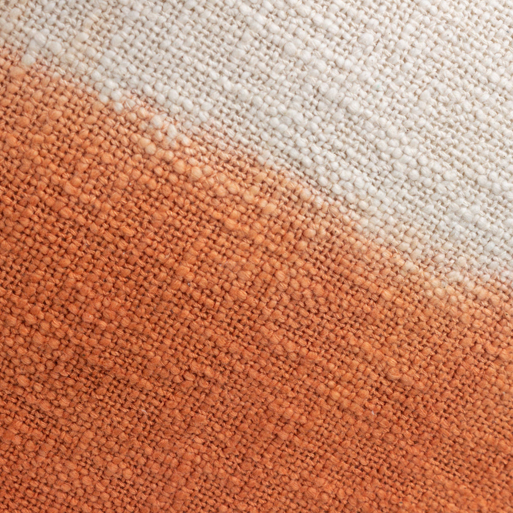 Mizu Dip Dye Cushion Amber