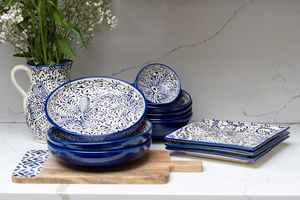 Square Plate Blanca