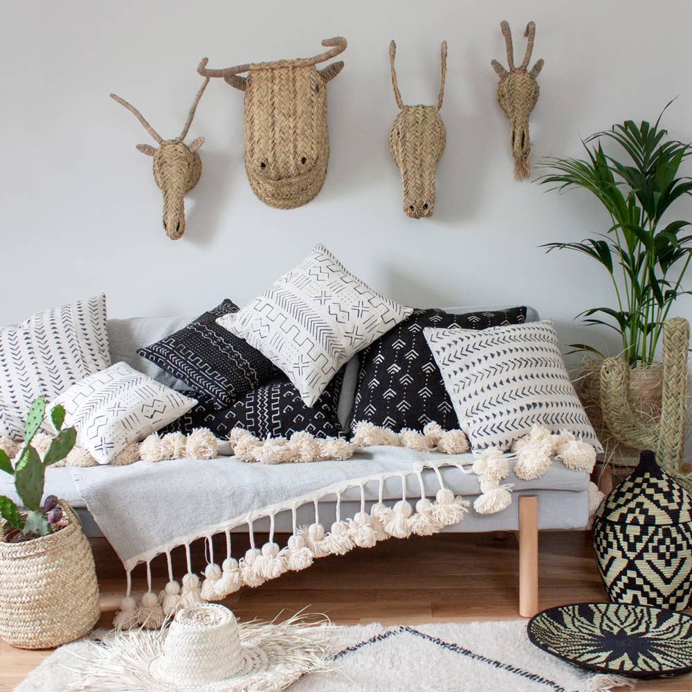 Woven Animal Head, Gazelle