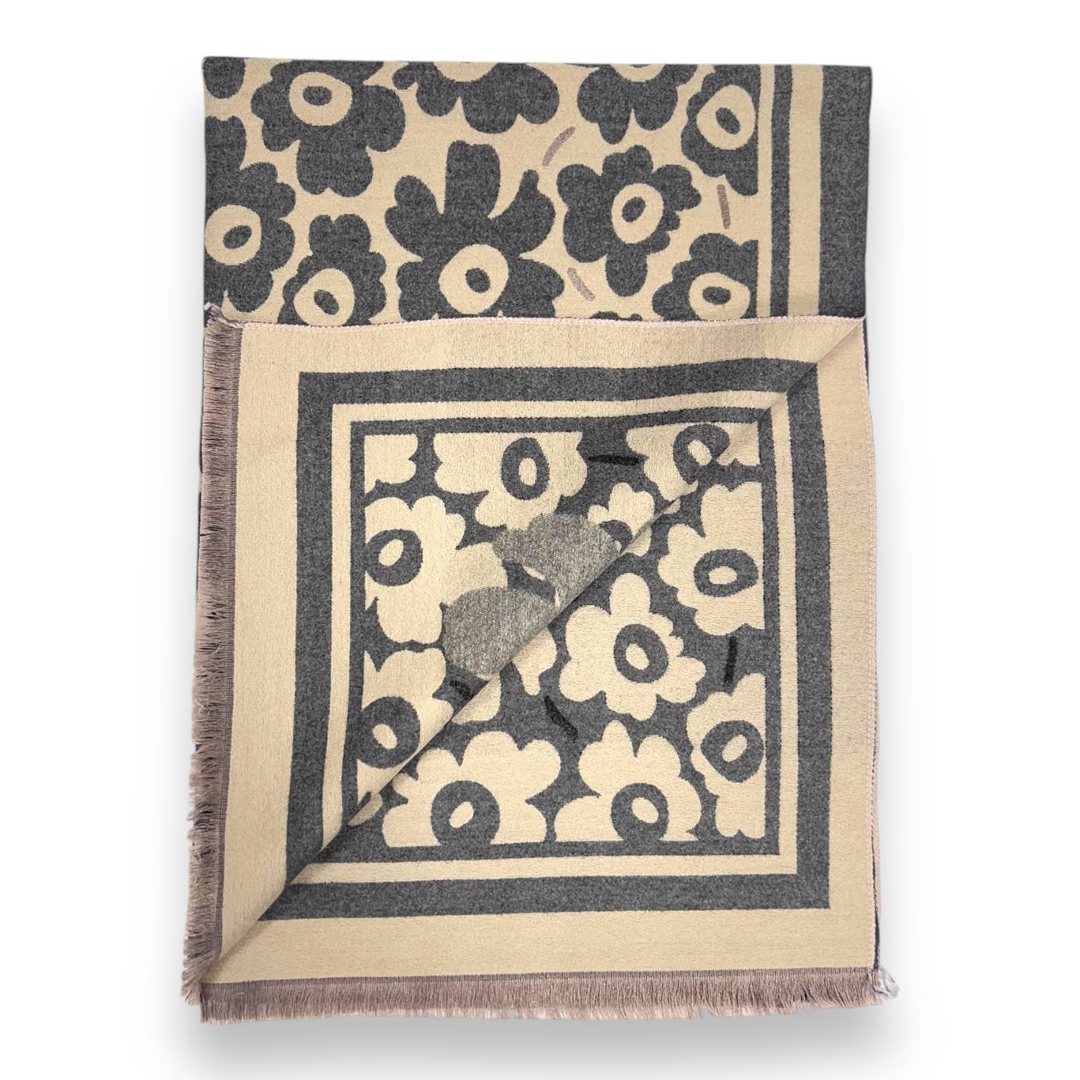 Beautiful Super reversible  Flower Scarf