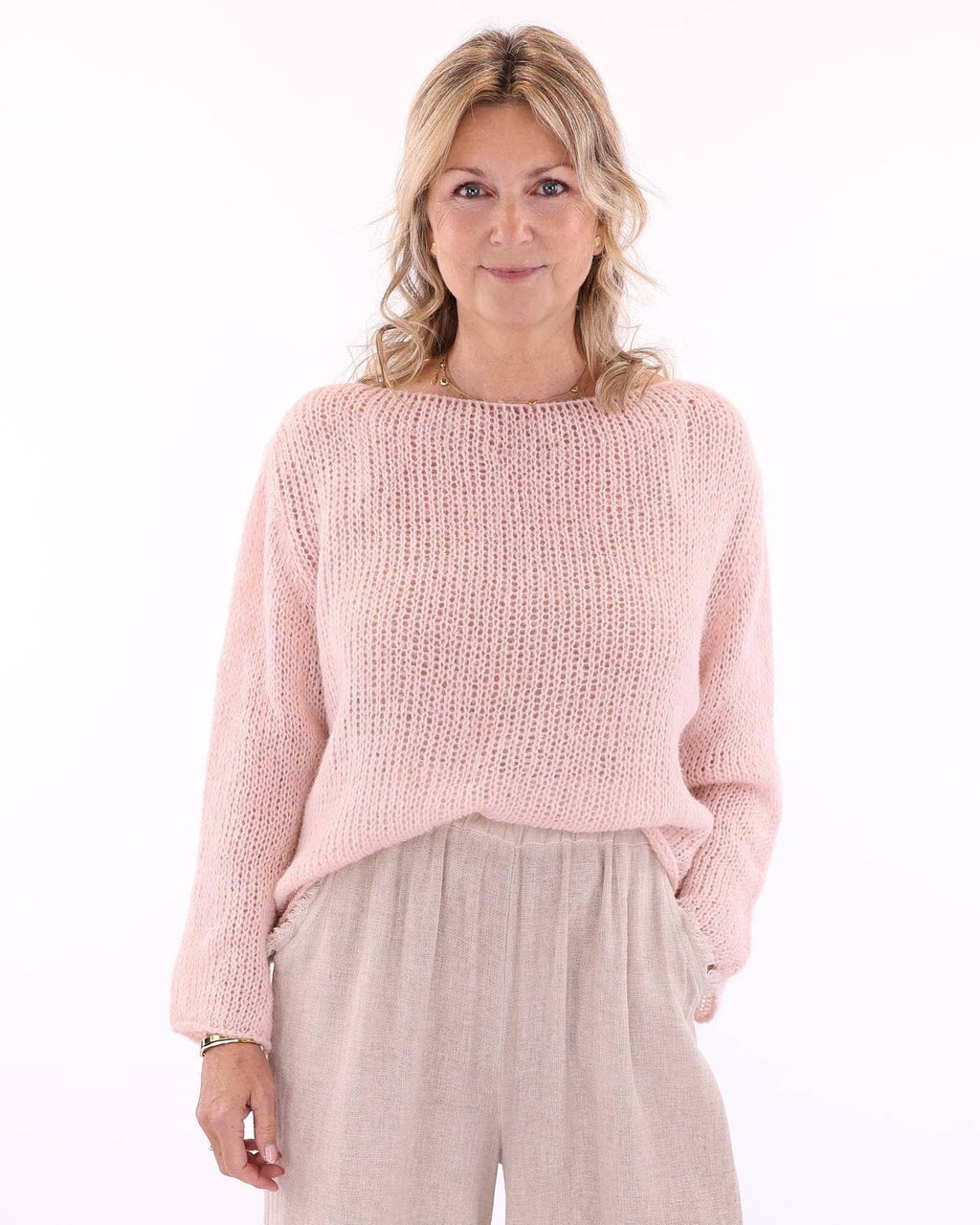 Alpaca Blend Fine Knit Jumper
