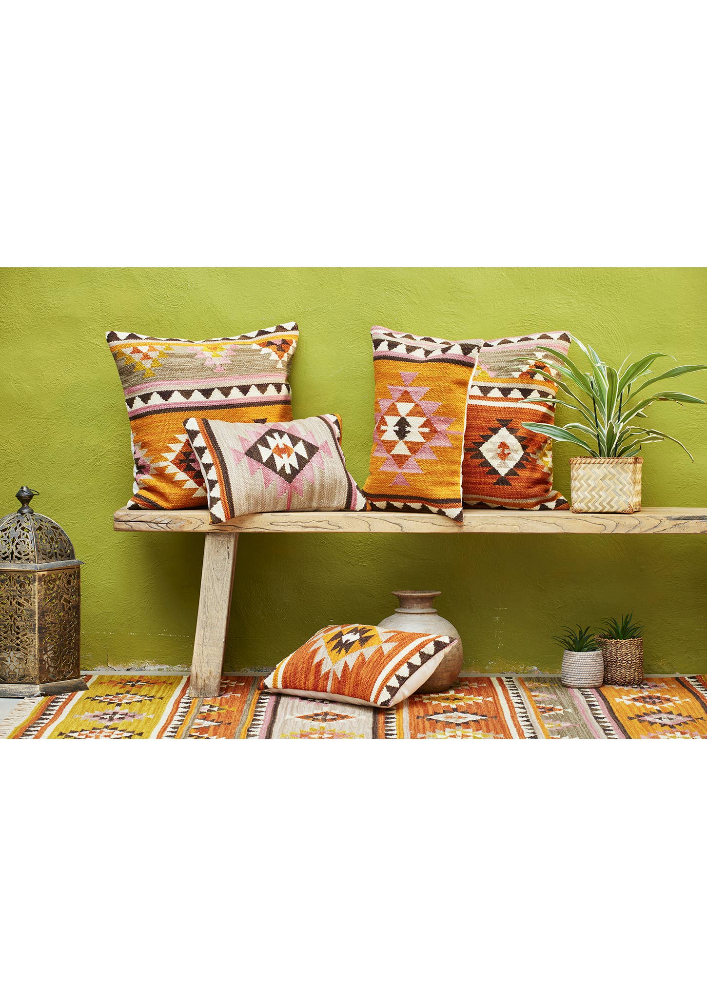 Kunduz Hand loom Kilim Cushion 35x50cm Design 2