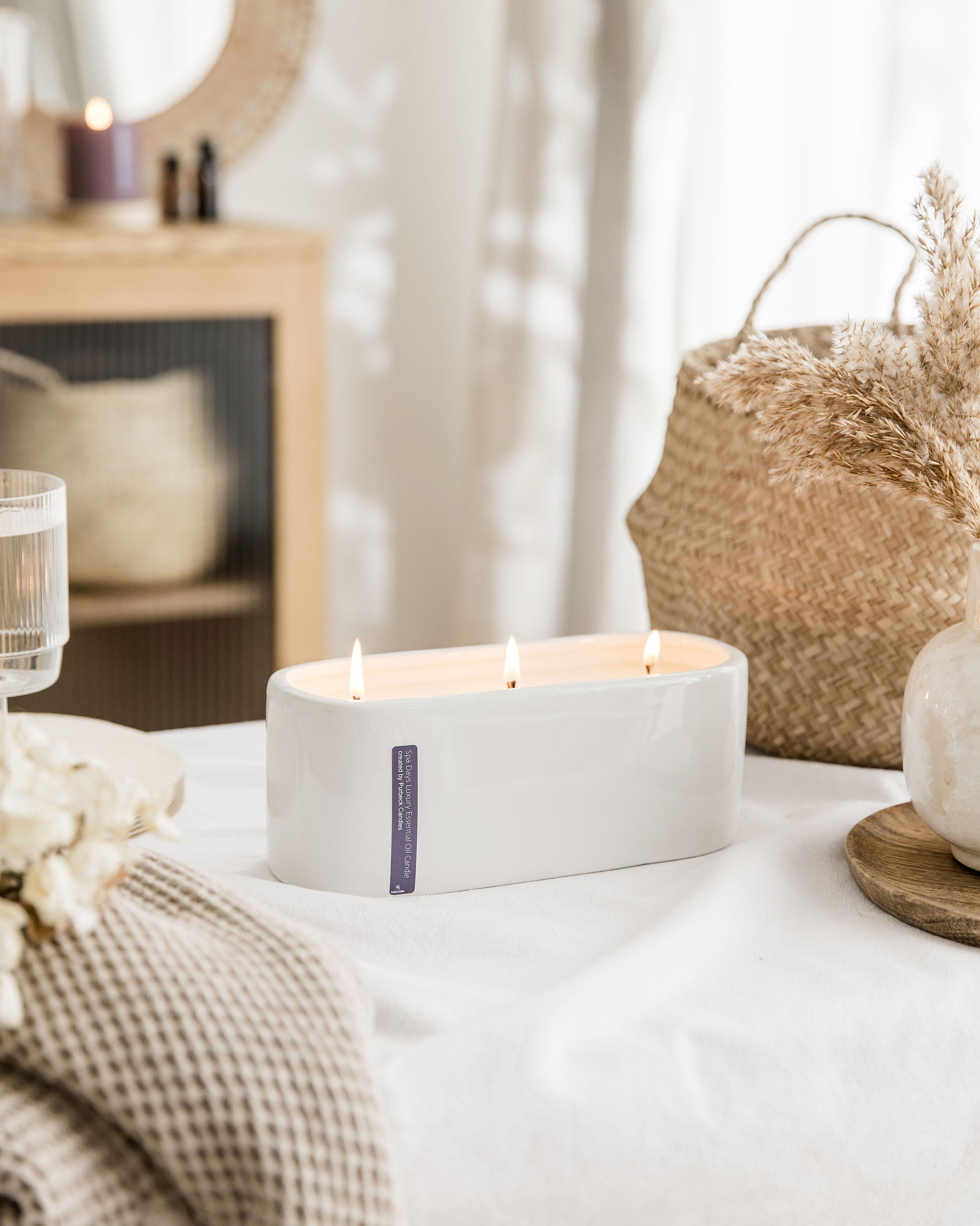 Spa Days 3-wick limited edition 1000g candle