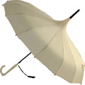 Boutique Classic Pagoda Umbrella in  Beige - BCSPPABE