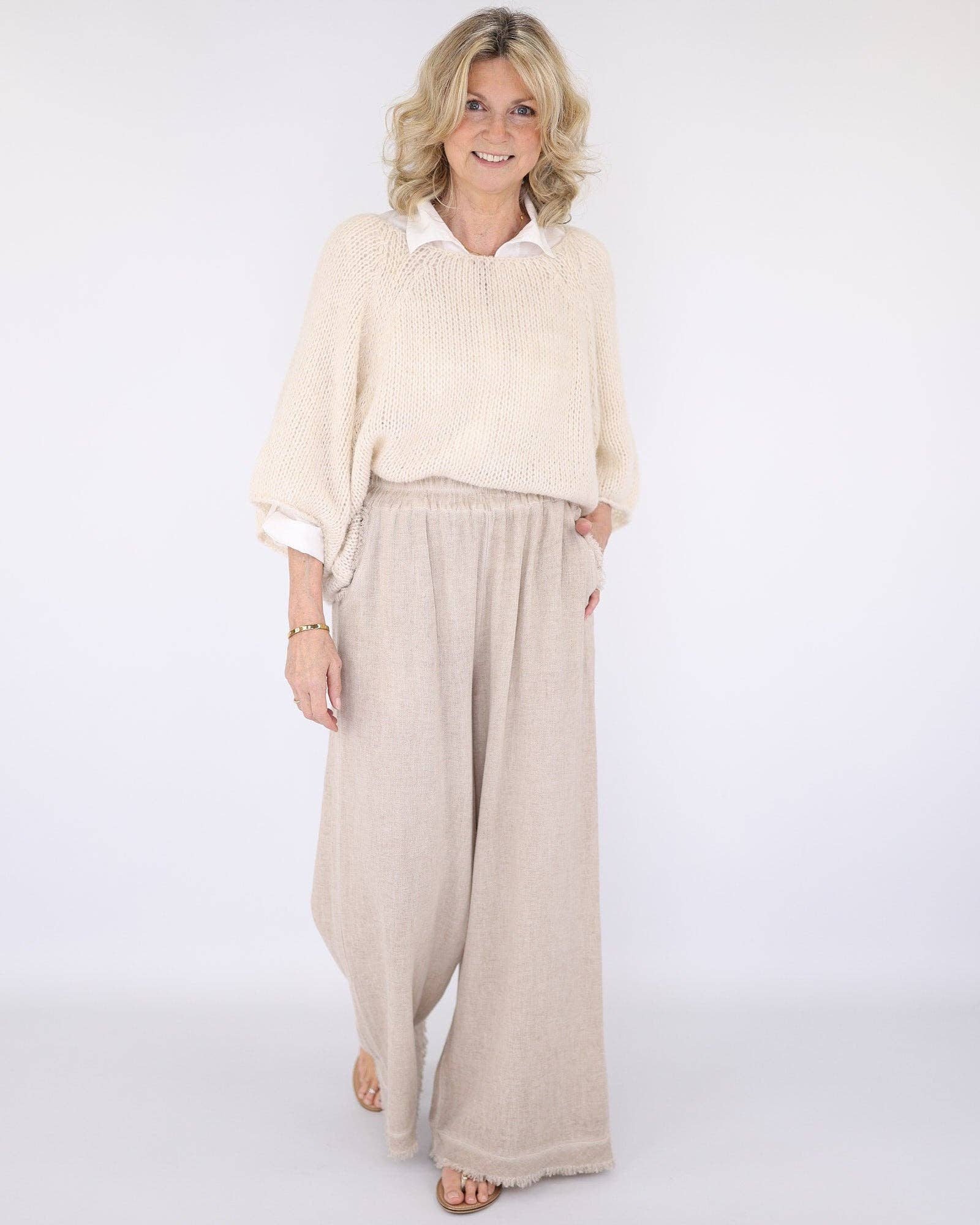 Alpaca Blend Swing Jumper