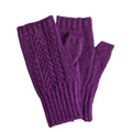 Cashmere Blend Mittens Light Purple