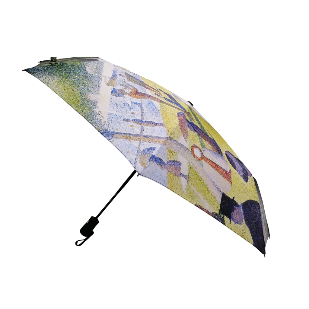 StormKing Folding Art Umbrella Seurat La Grande Jatte