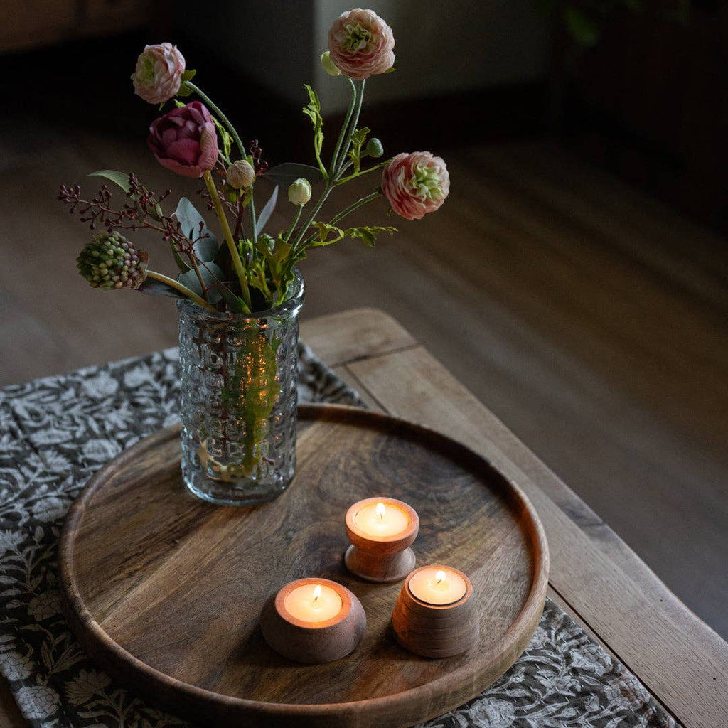 Cluny, Round Wood Tray