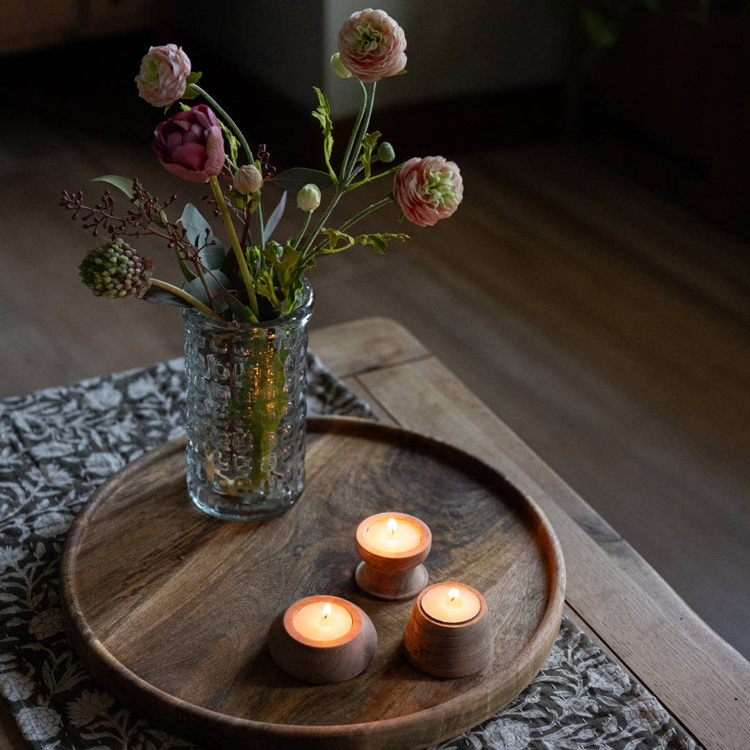 Cluny, Round Wood Tray
