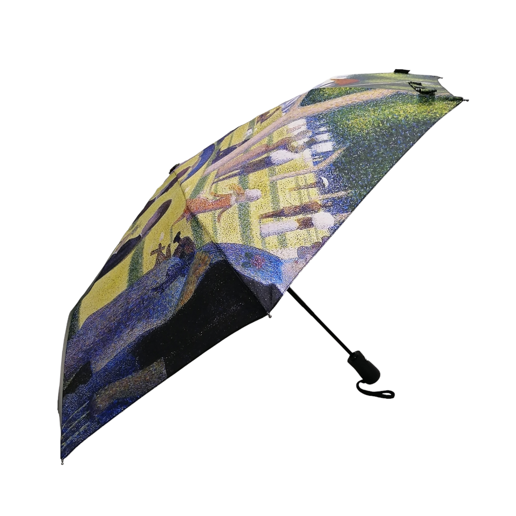 StormKing Folding Art Umbrella Seurat La Grande Jatte
