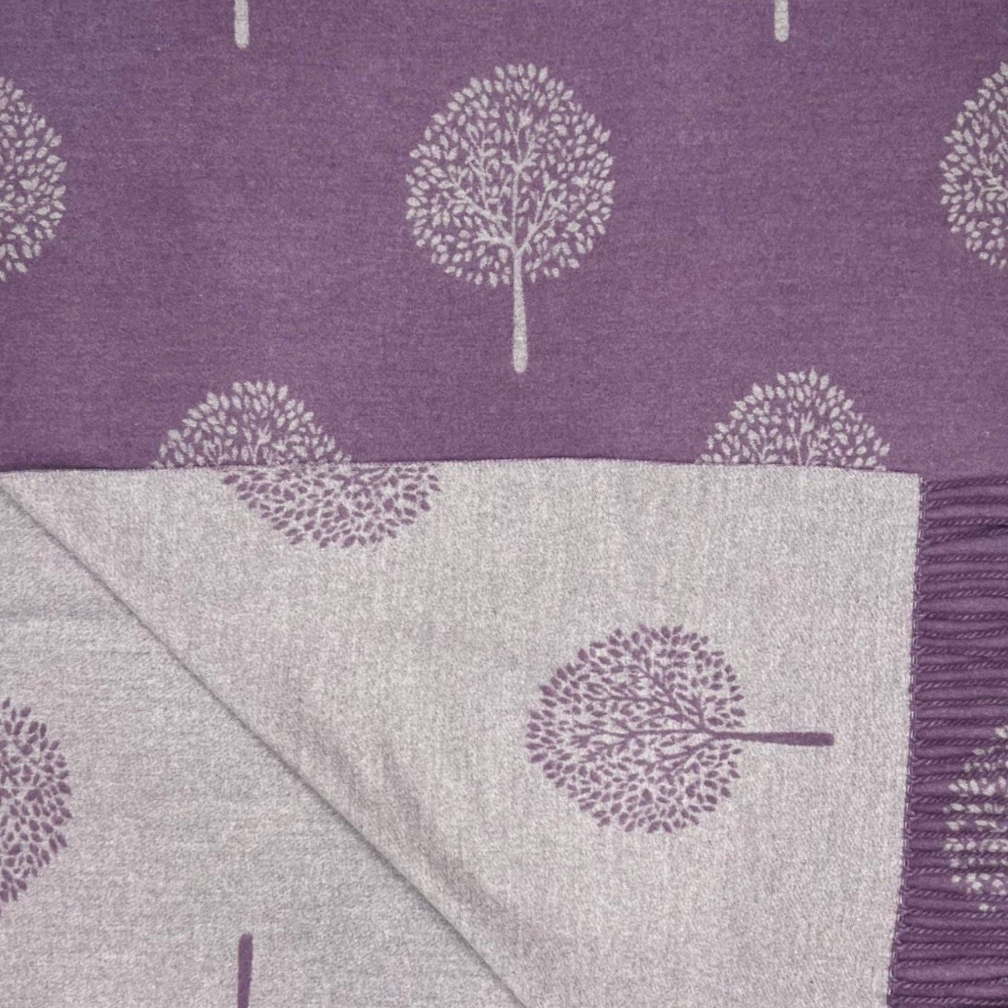 Tree of Life Print Cashmere Blend Winter Scarf