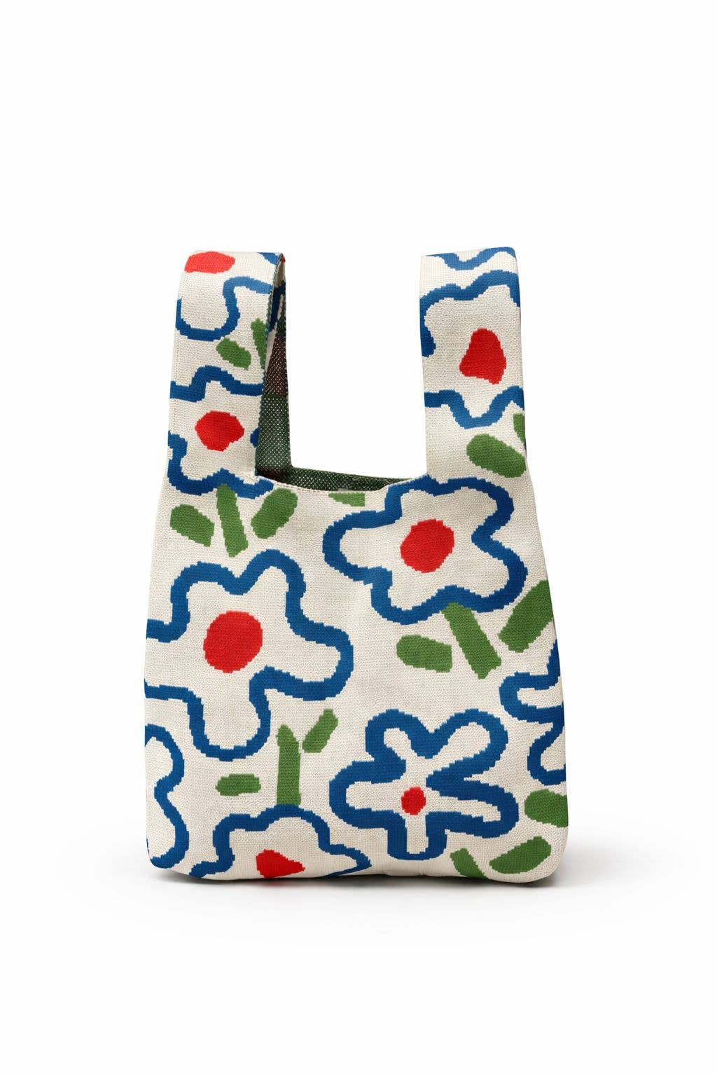Groovy Garden - Knitted Bag