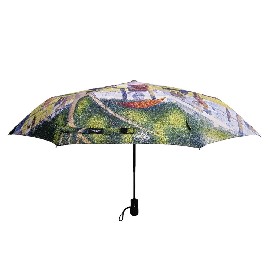 StormKing Folding Art Umbrella Seurat La Grande Jatte