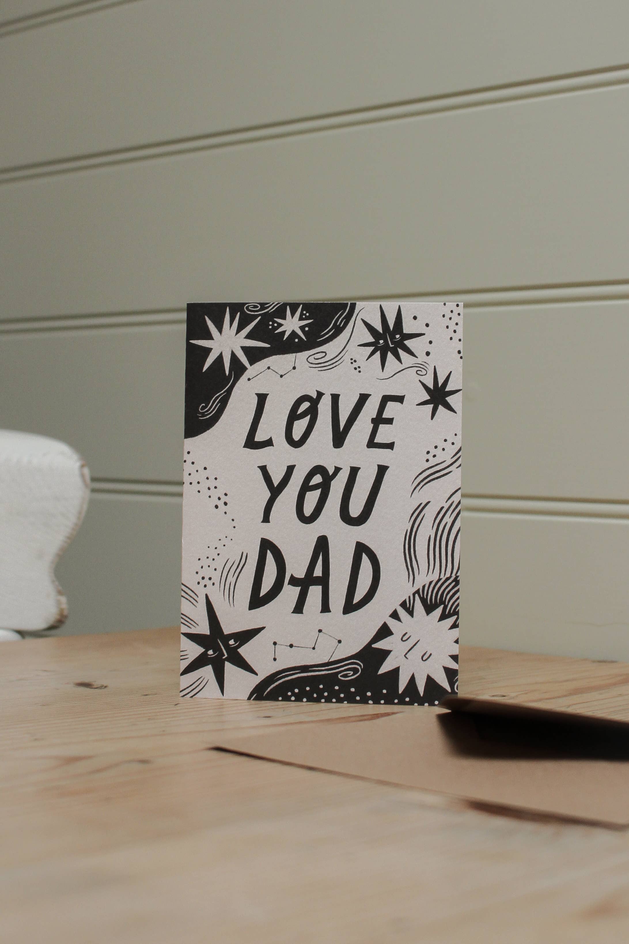 'Love You Dad' Father's Day Card