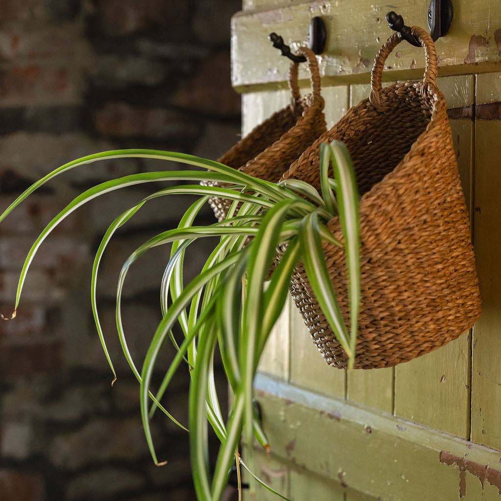 Kompo Seagrass Hanging Storage Baskets