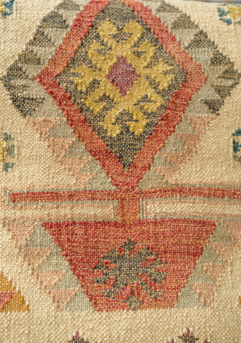 Narayan Handloom Kilim Rug, Large Runner, 75 X 240cm