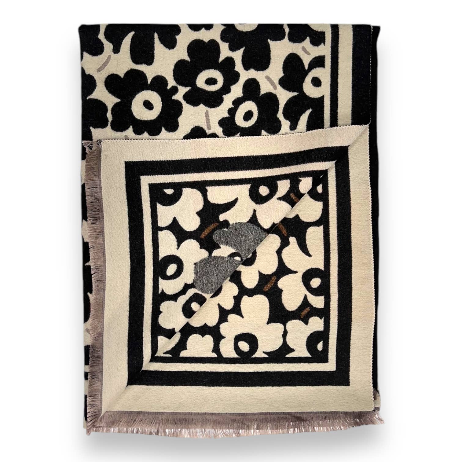 Beautiful Super reversible  Flower Scarf