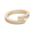 White wood wrap over bangle