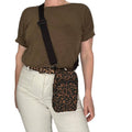 Barcelona bag - brown leopard print