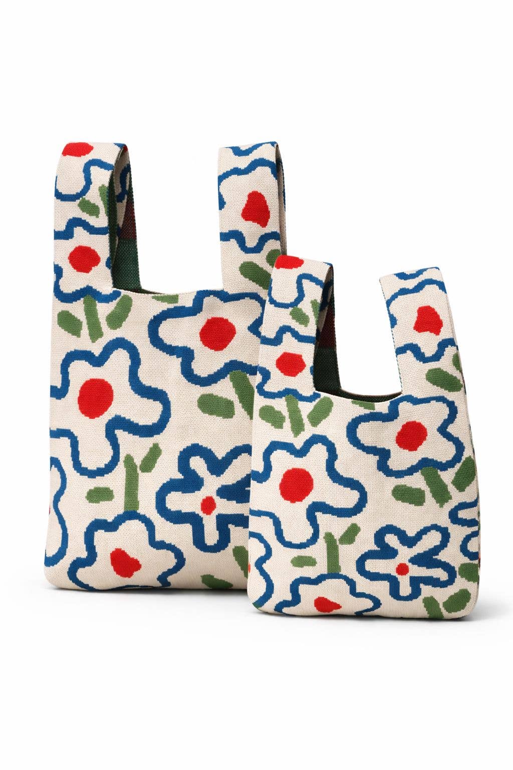 Groovy Garden - Knitted Bag