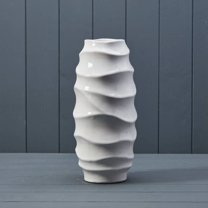 White Ceramic Vase