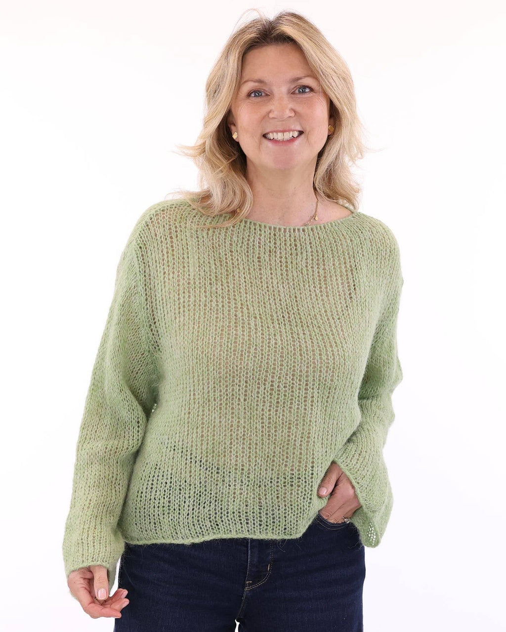 Alpaca Blend Fine Knit Jumper