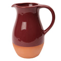 Glazed Berry Terracotta Jug