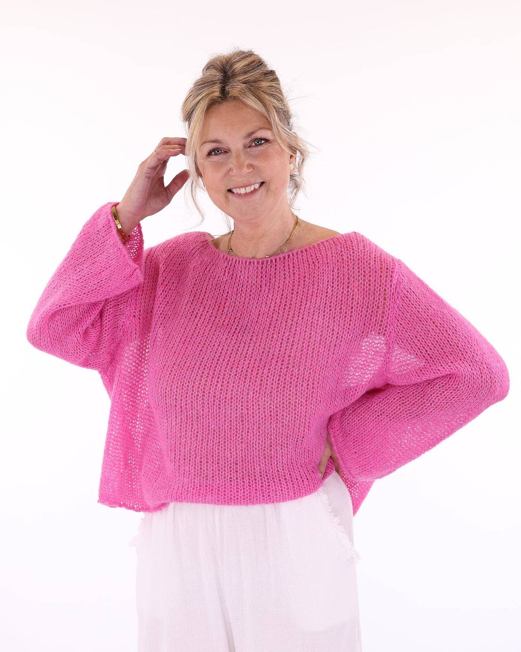 Alpaca Blend Fine Knit Jumper