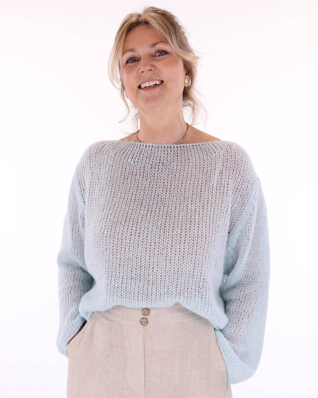 Alpaca Blend Fine Knit Jumper