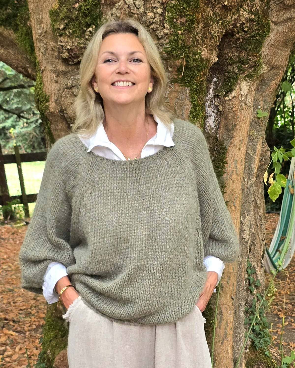 Alpaca Blend Swing Jumper