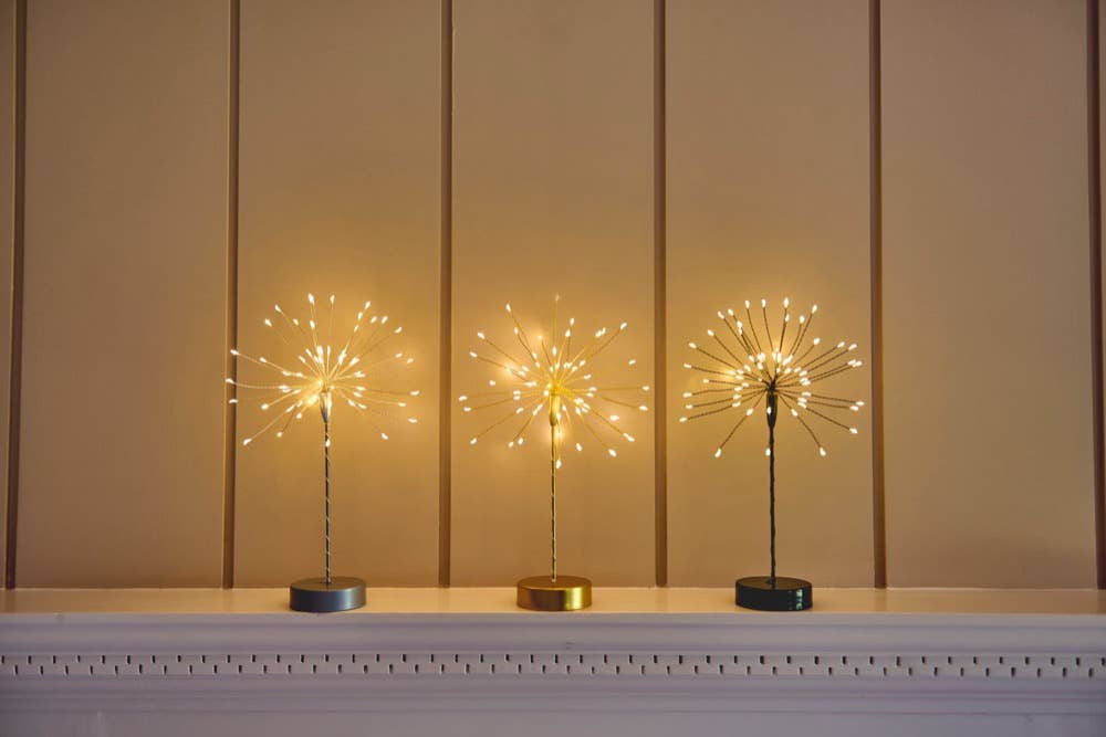 Mini Table Starburst battery operated light