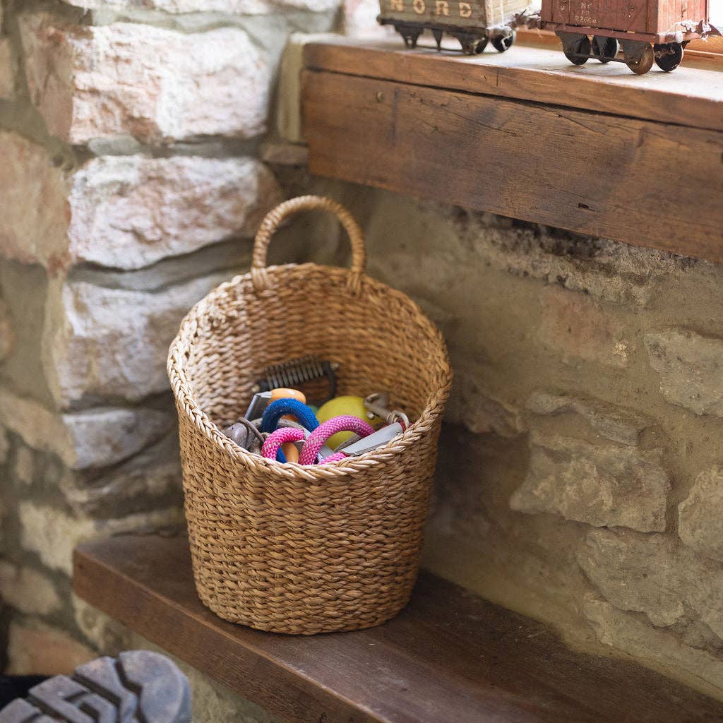 Kompo Seagrass Hanging Storage Baskets
