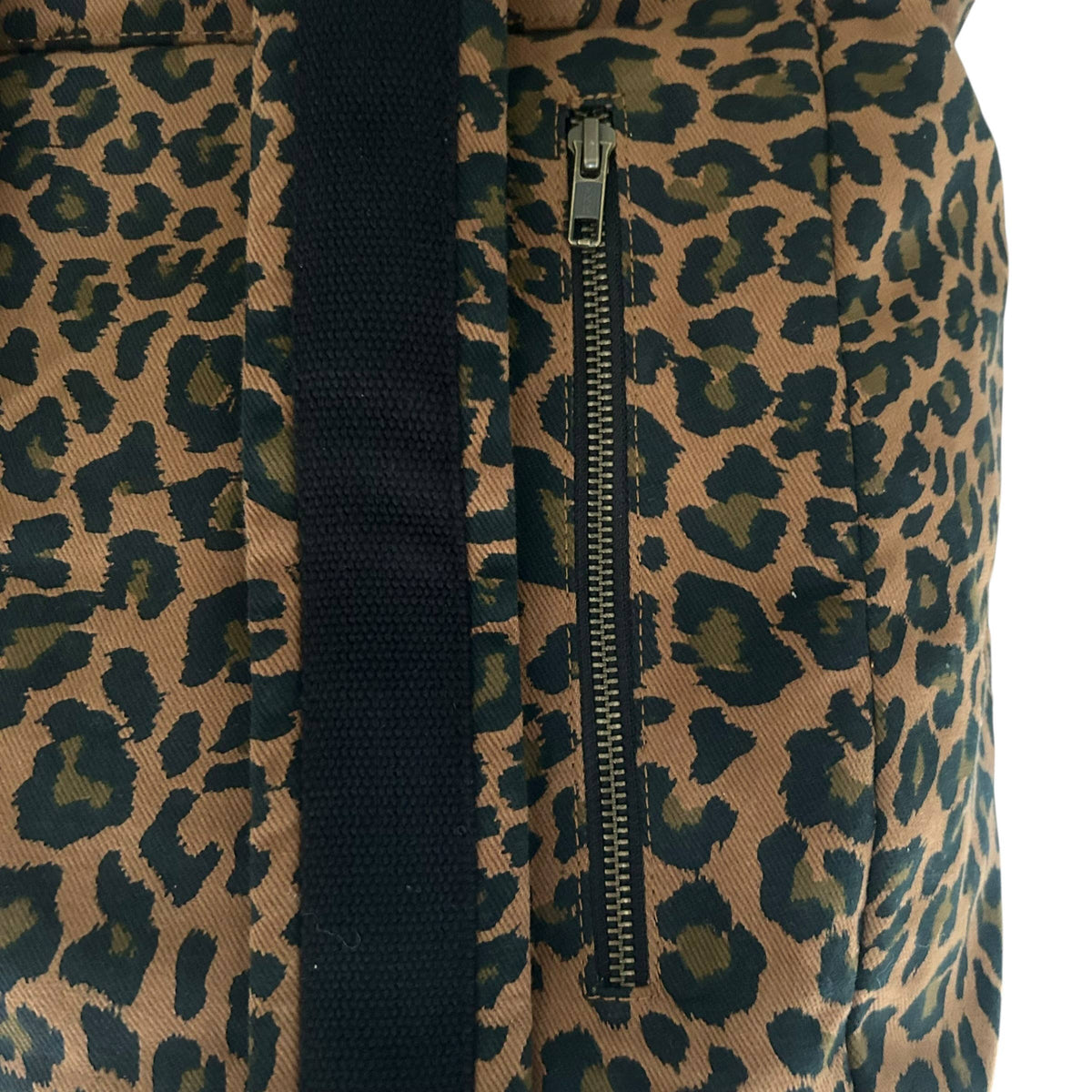 Clovelly backpack  - brown leopard print