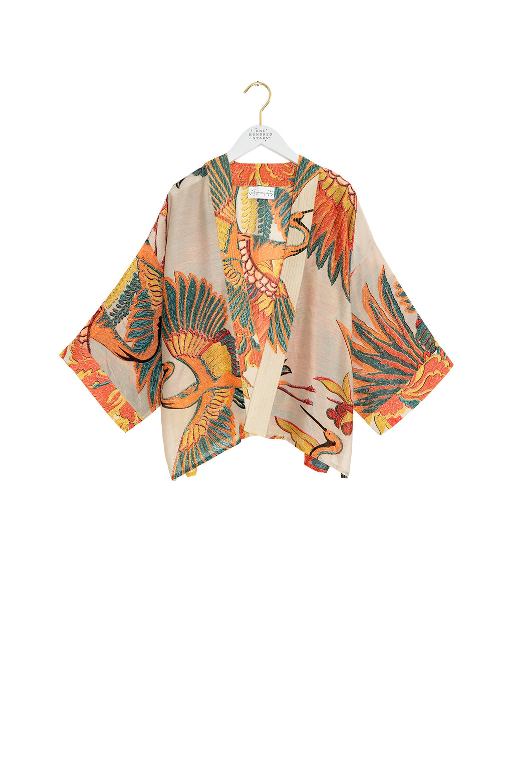 Crane Stone Kimono from One Hundred Stars