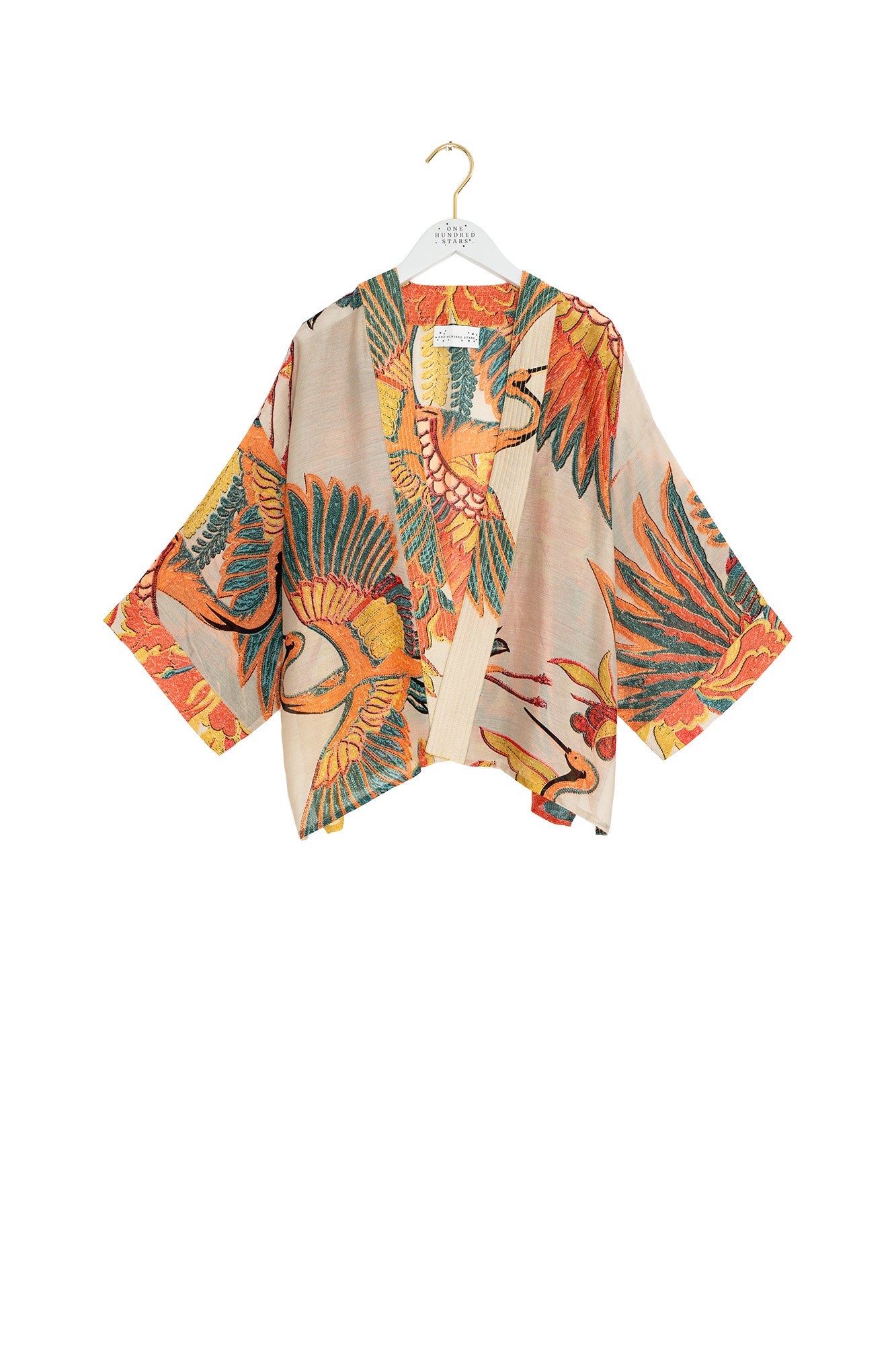 Crane Stone Kimono from One Hundred Stars