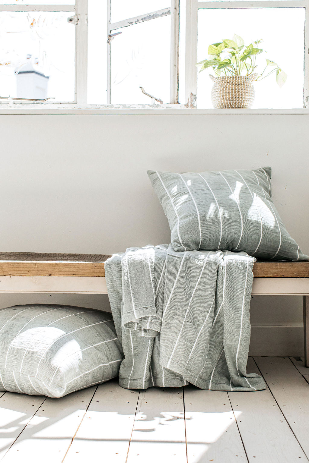 Ebino Wide Stripe Throw