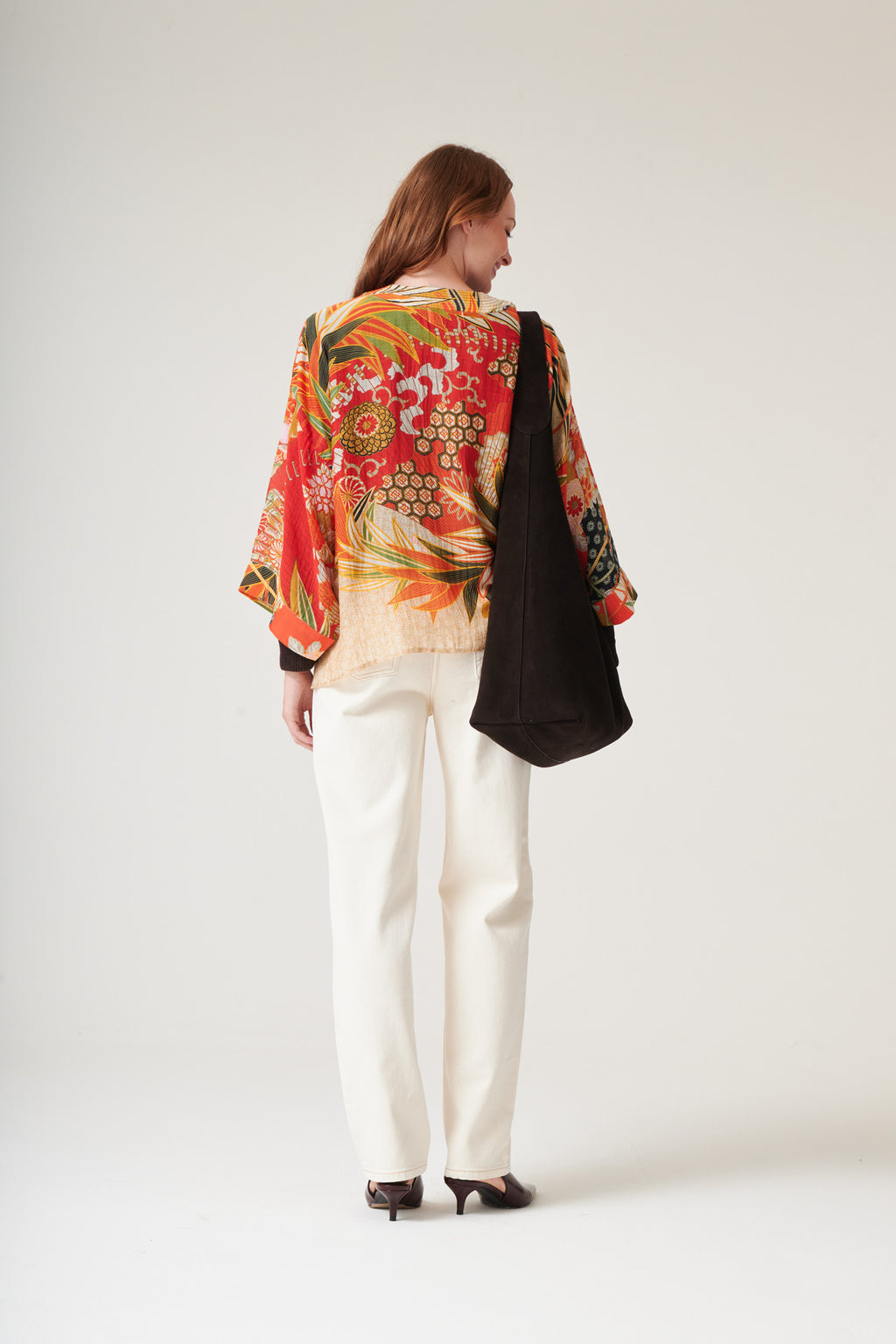 Fans Scarlet Kimono by One Hundred Stars