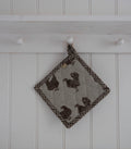 Henrietta Trivet Pot Holder - Earth Brown
