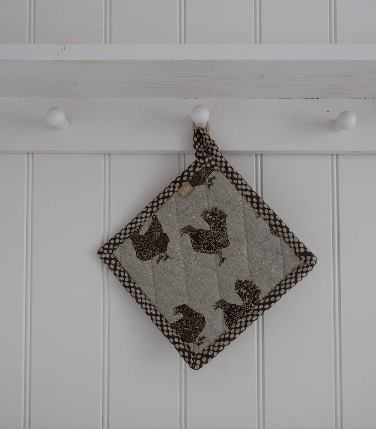 Henrietta Trivet Pot Holder - Earth Brown