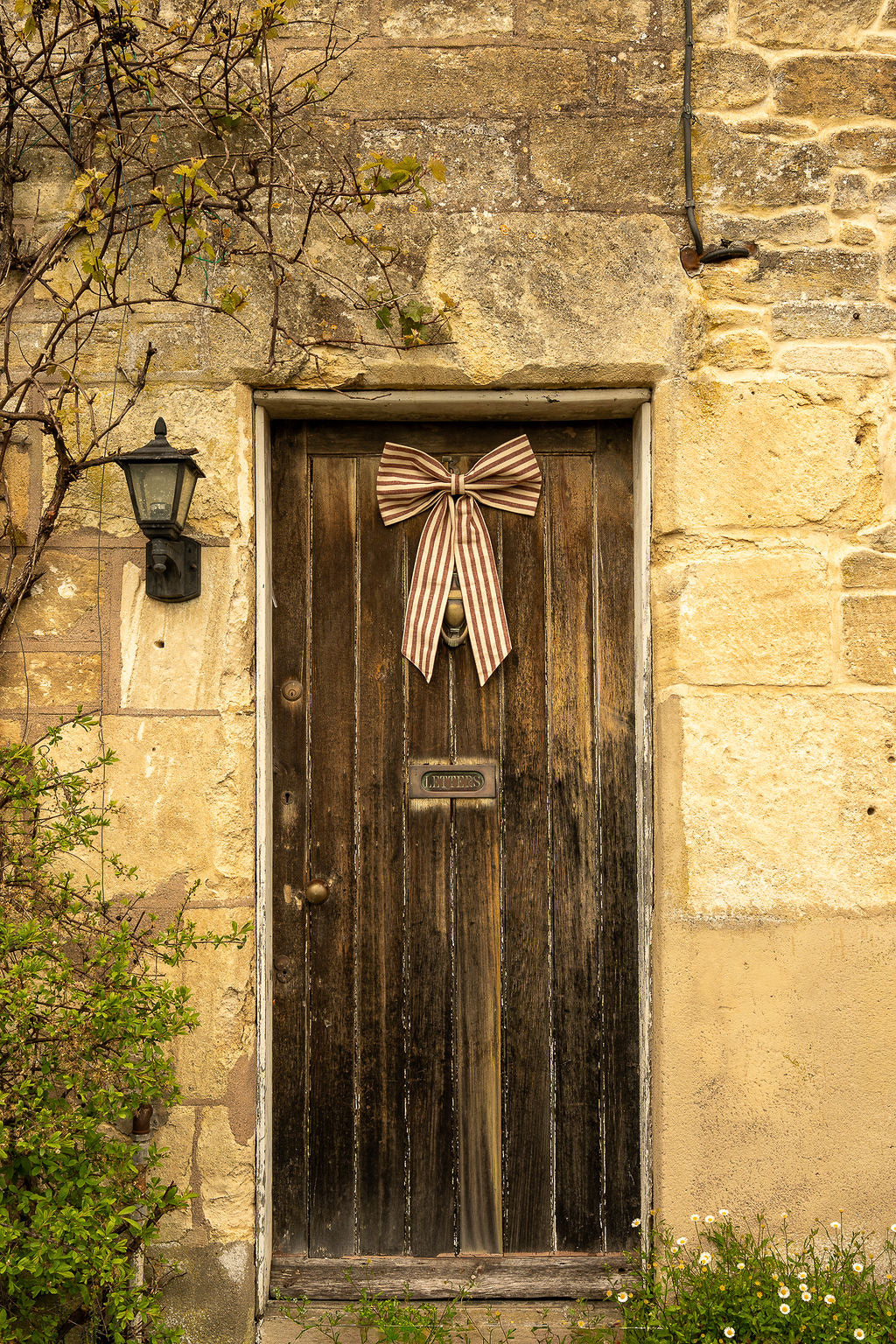 Stripe Bow - Wall Decoration