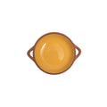 Sintra Small Glazed Terracotta Tapas Dish - Ochre