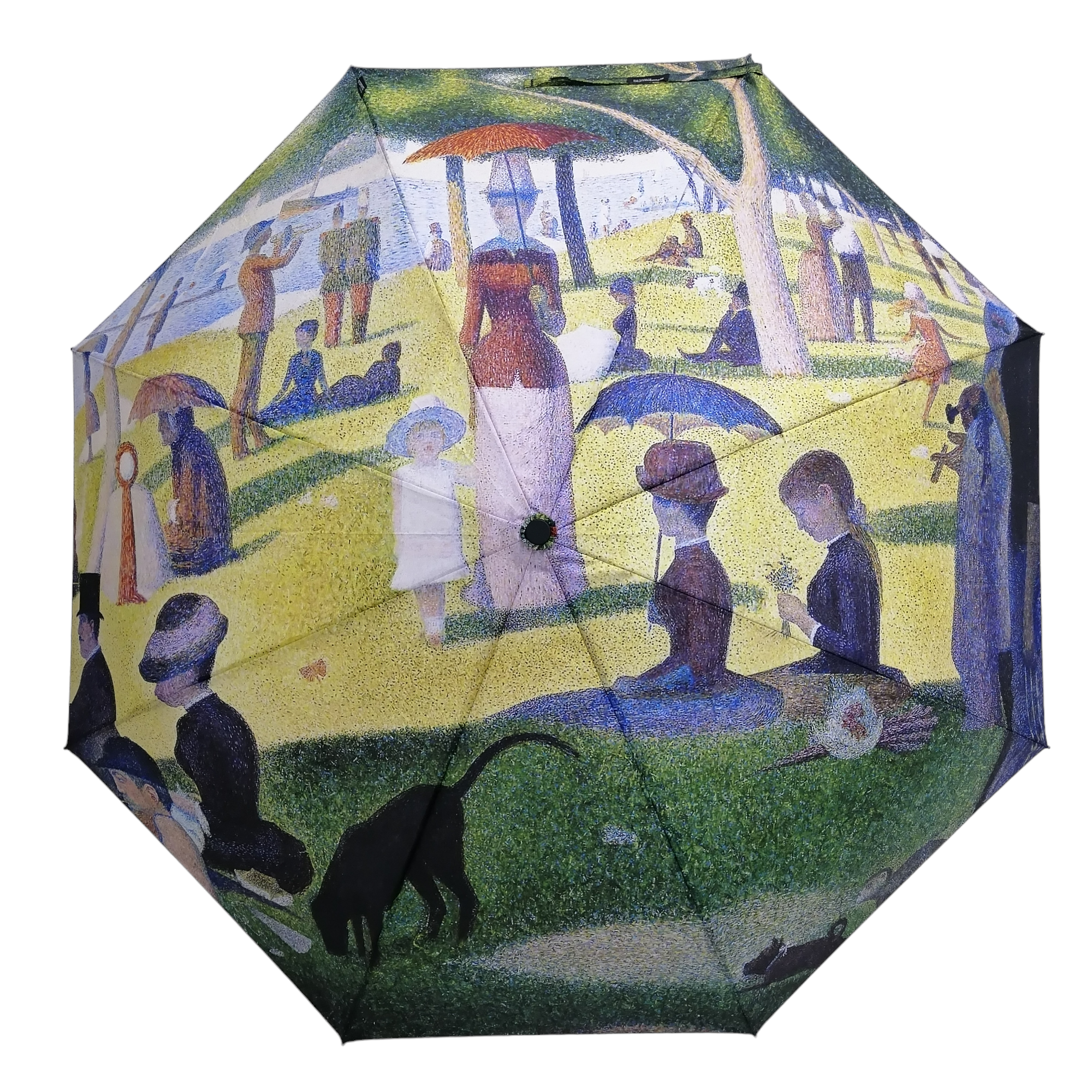 StormKing Folding Art Umbrella Seurat La Grande Jatte