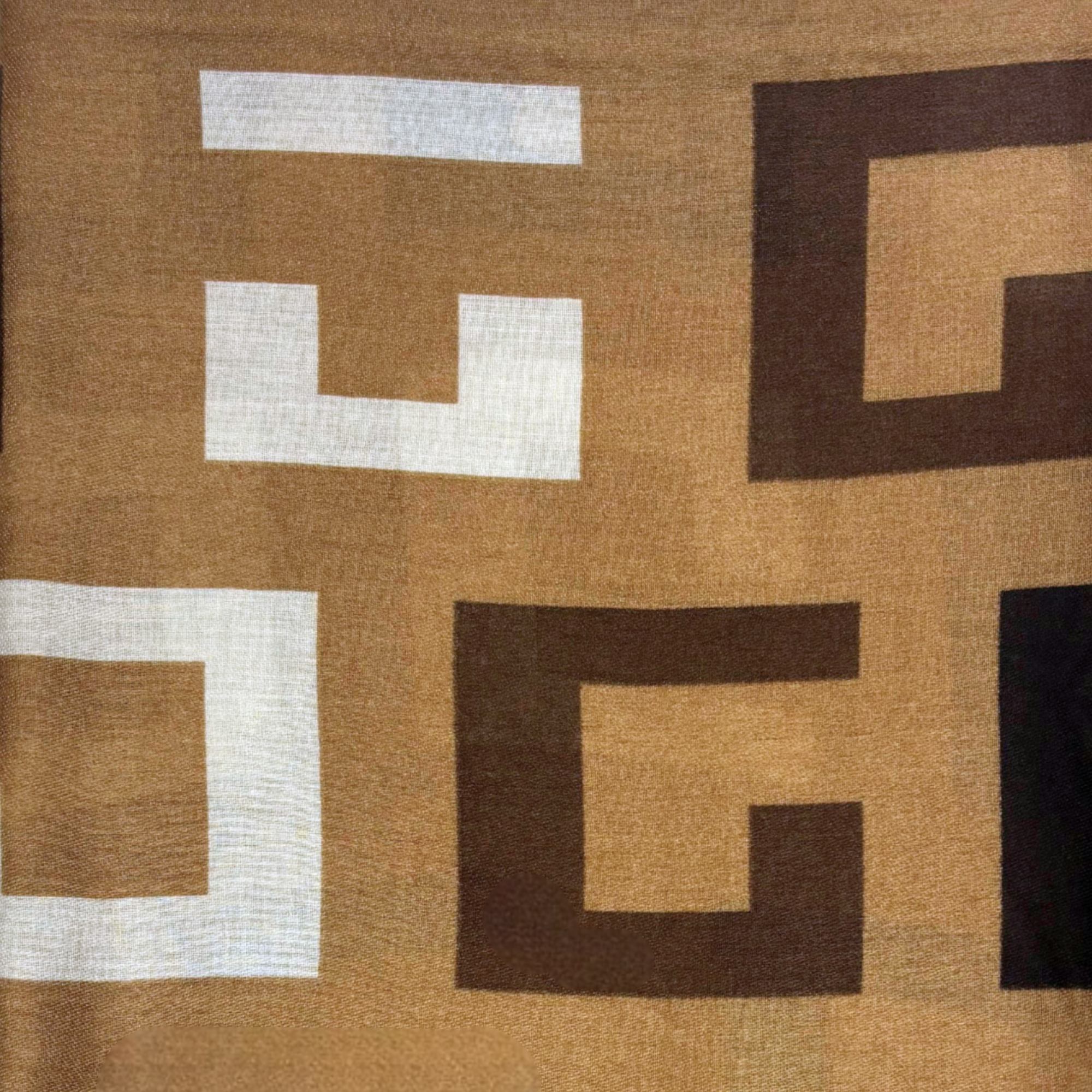 Big Geometrical Print Scarf