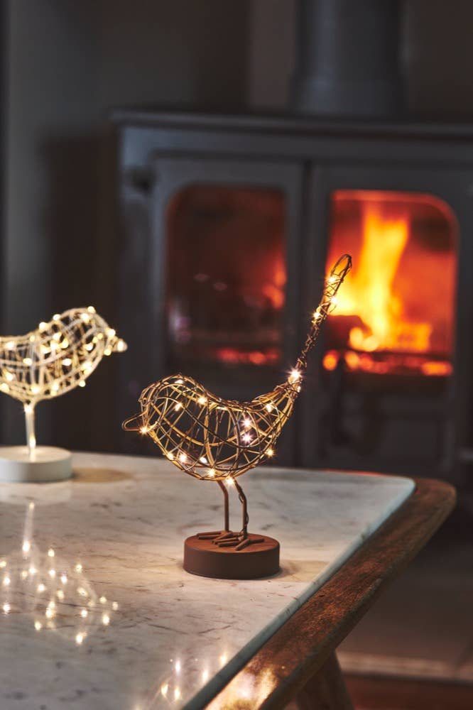 Table Robin battery operated light