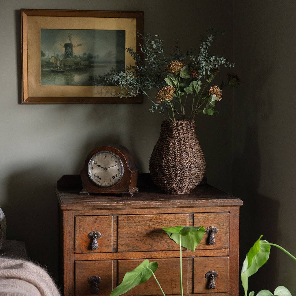 Jamalaya, Wire Framed Seagrass Vase