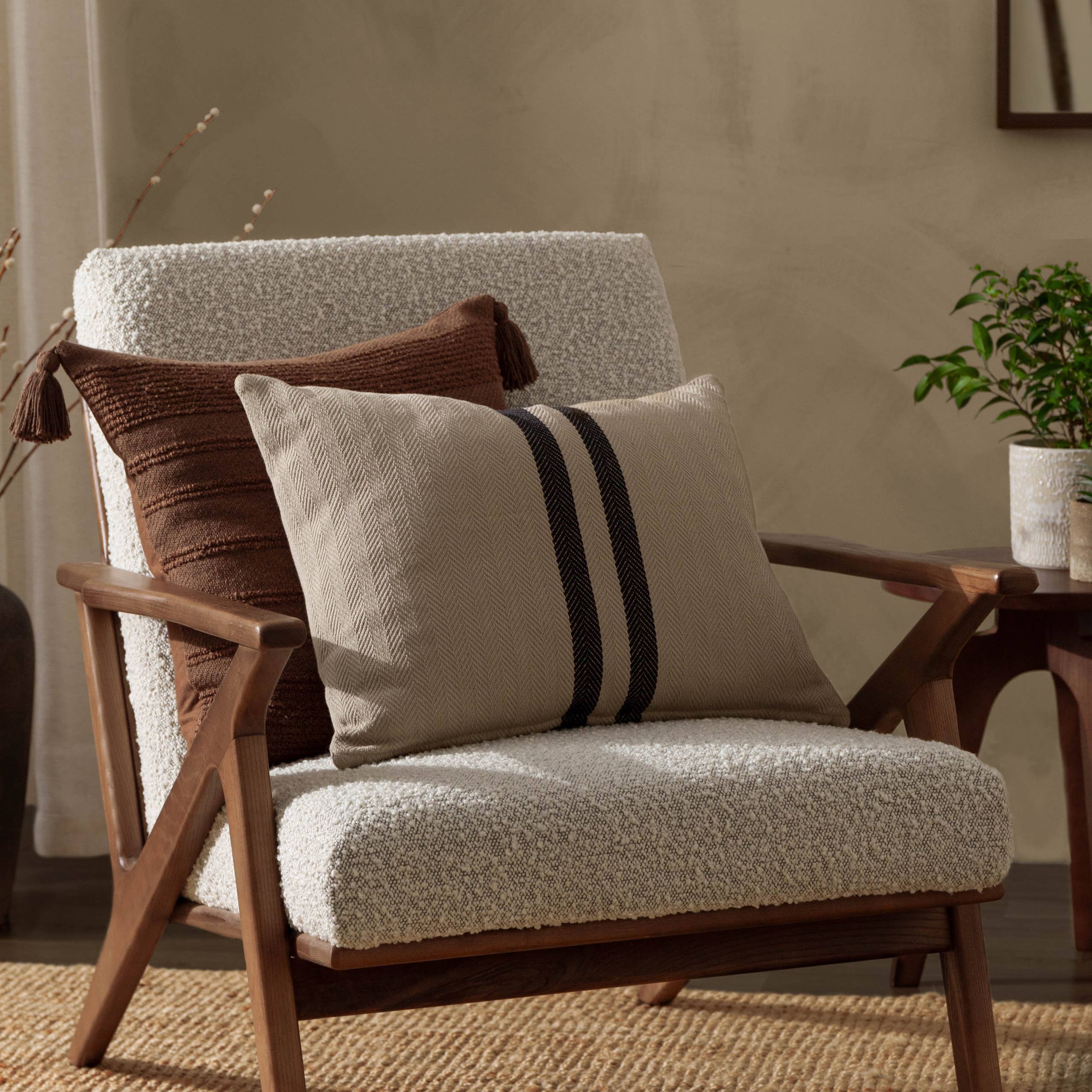 Benton Cotton Cushion Natural