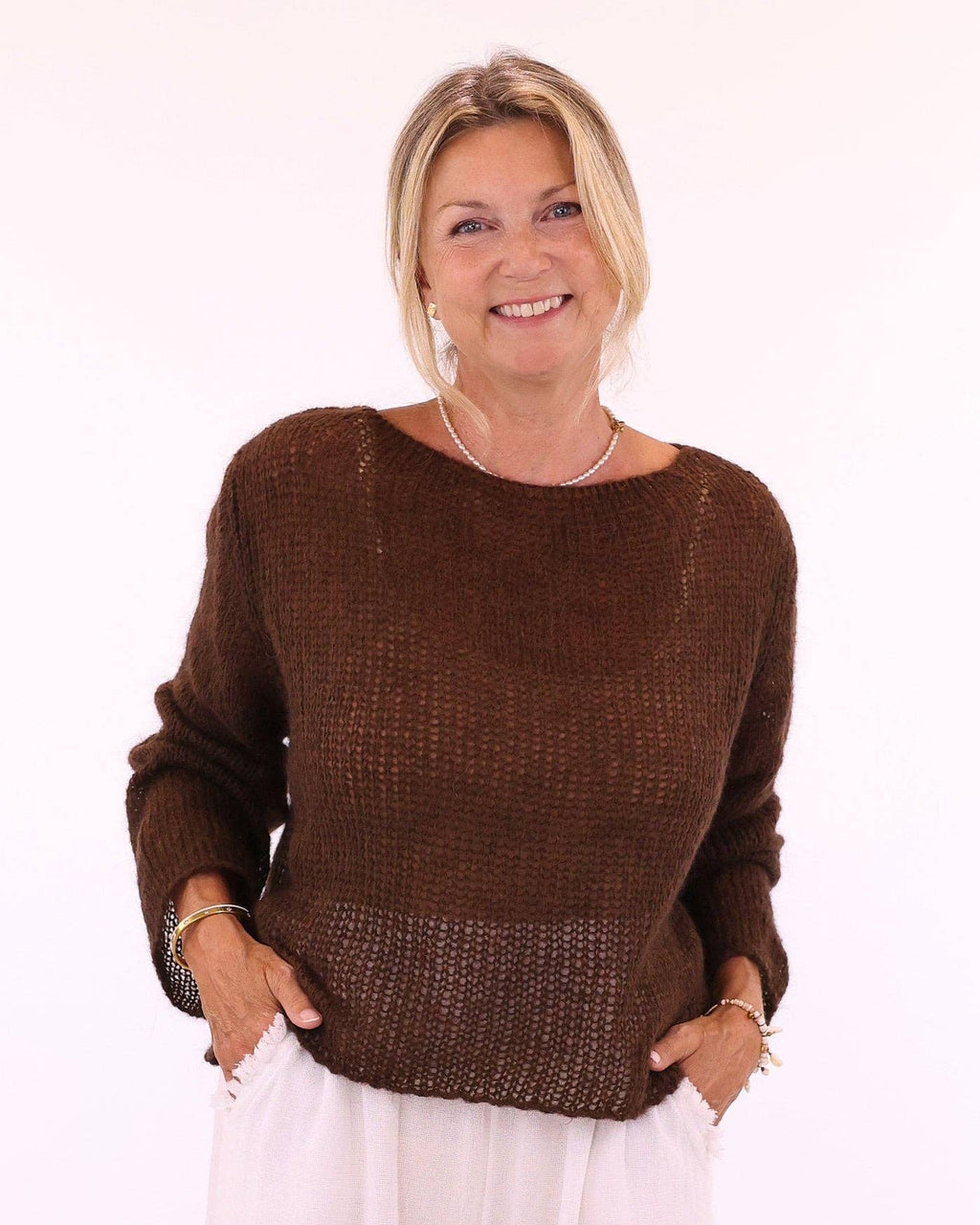 Alpaca Blend Fine Knit Jumper