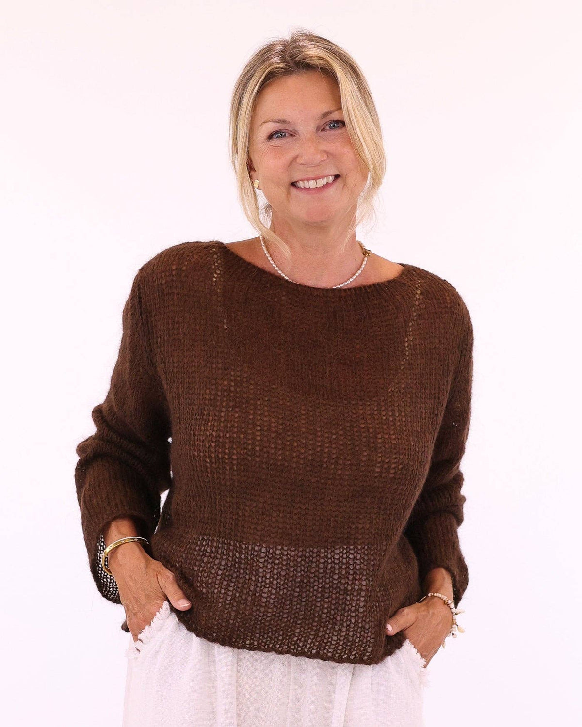 Alpaca Blend Fine Knit Jumper