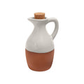 Sintra Glazed Terracotta Oil Drizzler - Stone